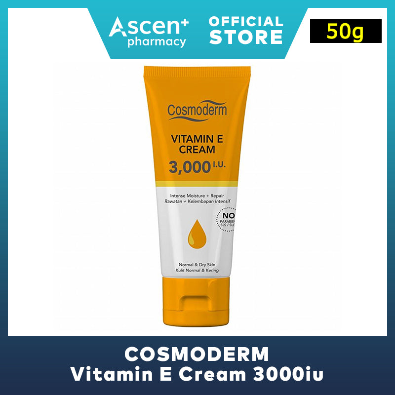 COSMODERM Vitamin E Cream 3000iu [50g]