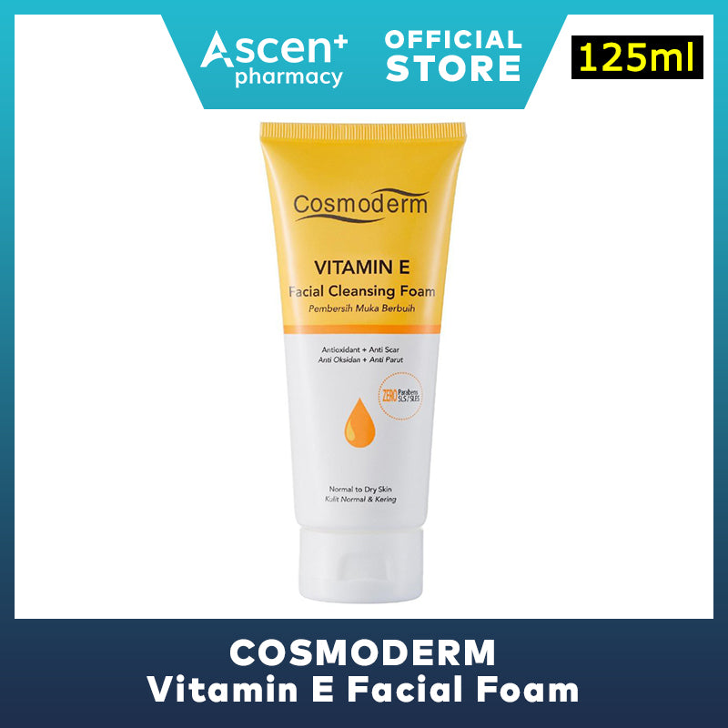 COSMODERM Vitamin E Facial Foam [125ml]