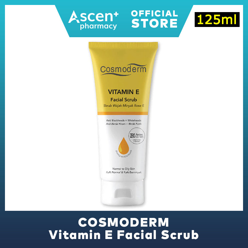 COSMODERM Vitamin E Facial Scrub [125ml]