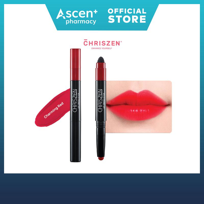 Chriszen LIP TINTED STICK 02 Charming Red 1.1g