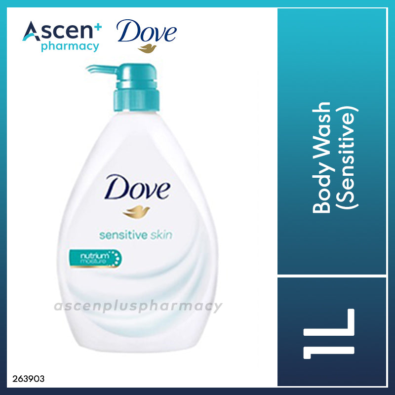 DOVE Body Wash 1L Sensitive