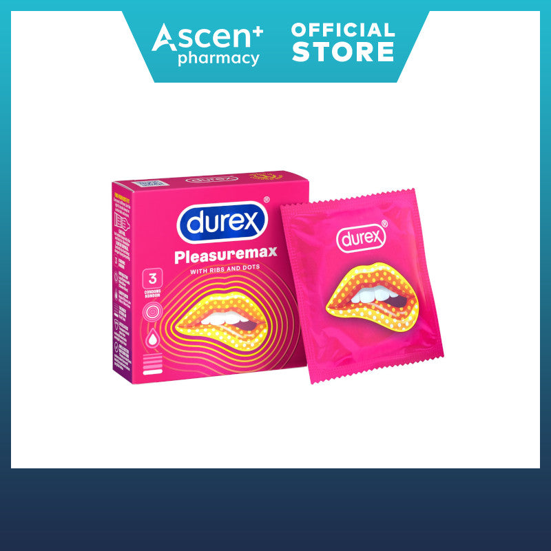 DUREX Pleasuremax Condoms [3s]
