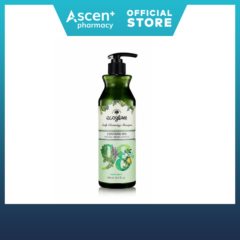 Ecoglam Scalp Cleansing Shampoo Fresh Mint [500ml]