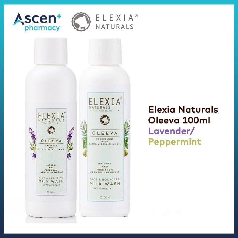 ELEXIA NATURALS Oleeva Milk Wash [100ml] Peppermint