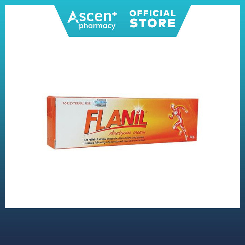 FLANIL Analgesic Cream [60g] Expiry Date 22/09/2023