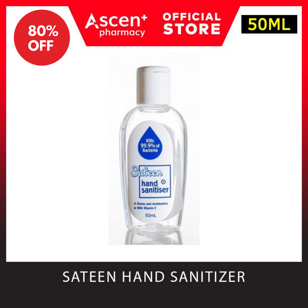 Sateen Hand Sanitizer 50ml
