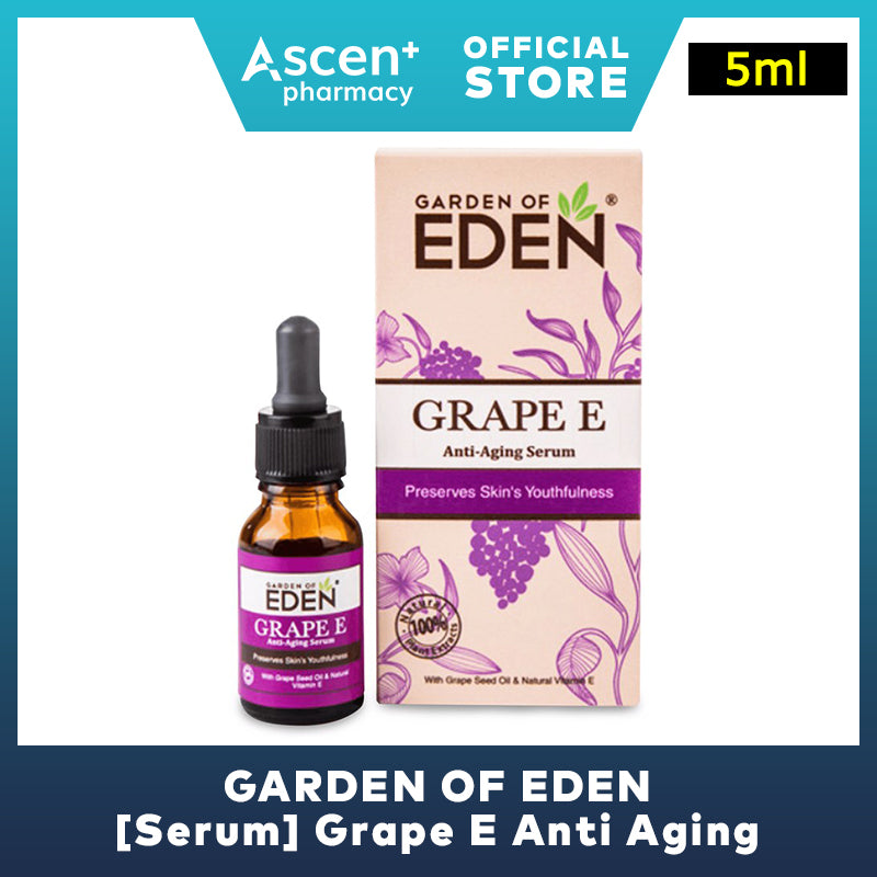 GARDEN OF EDEN [Serum] Grape E Anti Aging [5ml]