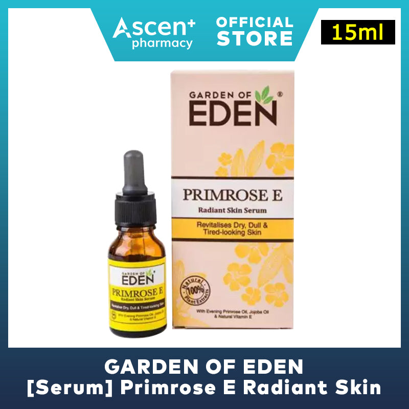 GARDEN OF EDEN [精华液] Primrose E Radiant Skin [15ml]