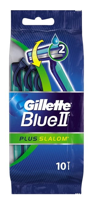吉列 Blue II Plus 剃须刀 [2 秒/10 秒]