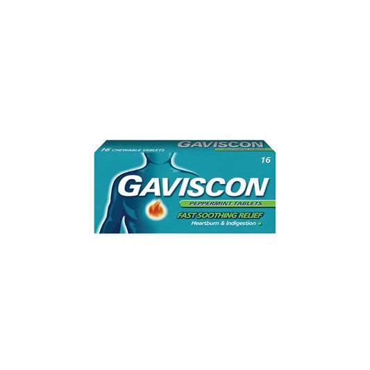 GAVISCON Original Peppermint Tablet [16s]