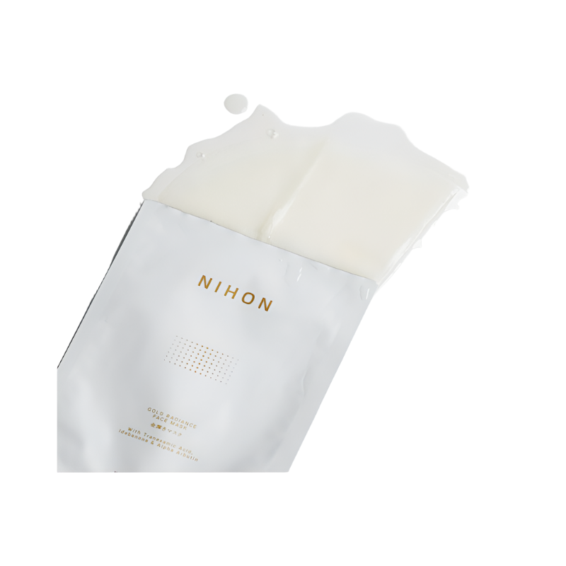 NIHON Gold Radiance Face Mask [3pcs]