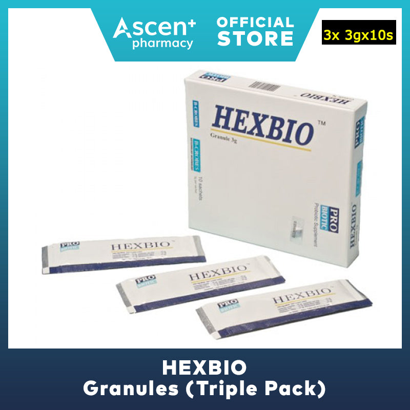 HEXBIO Granules 3x[3gx10s] (Triple Pack)
