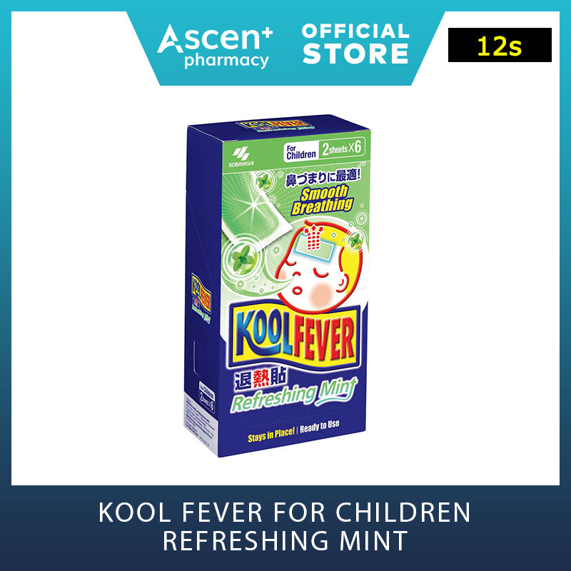 KOOL FEVER for Children Refreshing Mint 12s