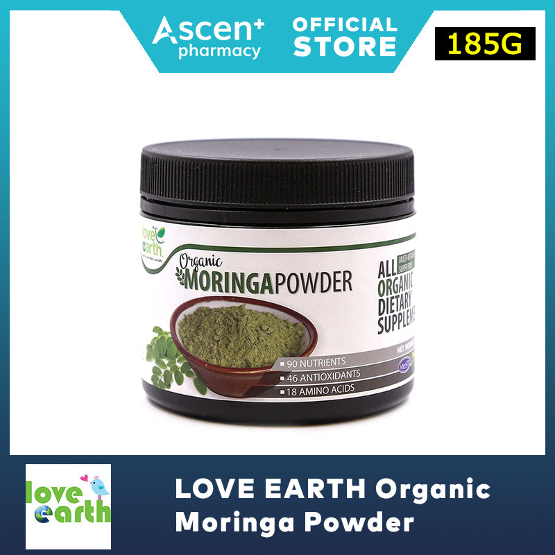 LOVE EARTH Organic Moringa Powder [185g]
