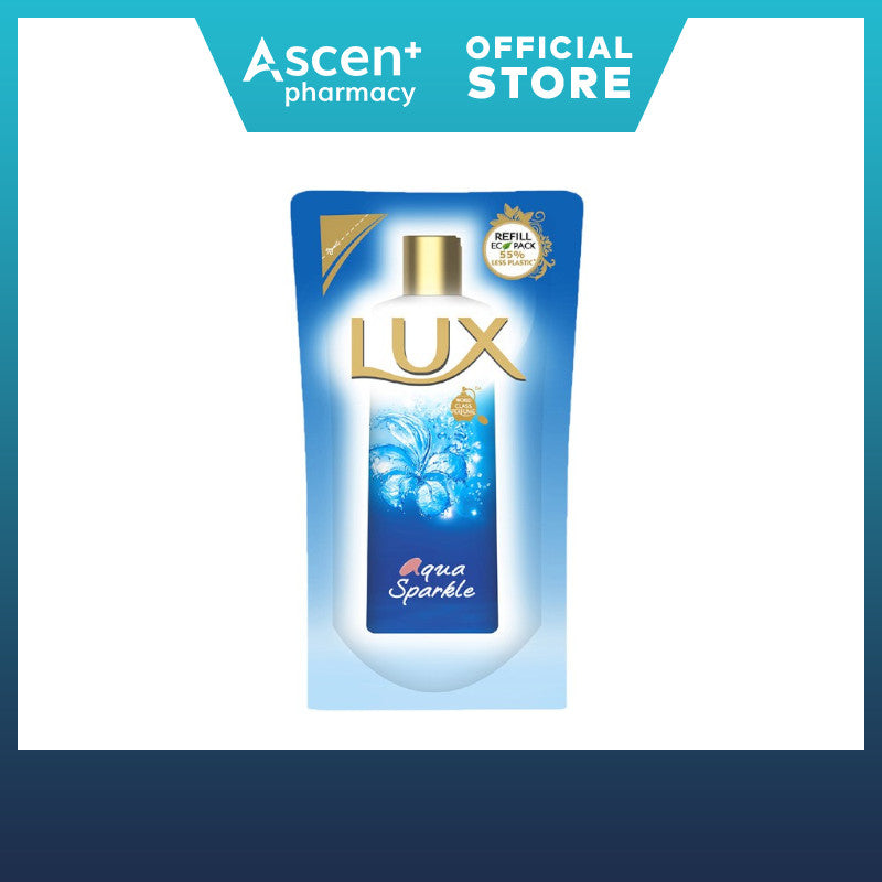 LUX Shower Cream Refill [600ml] Aqua Sparkle