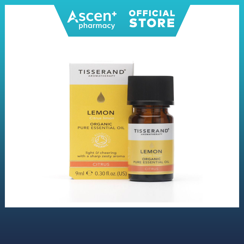 TISSERAND Lemon Organic Pure Essential Oil [9ml]