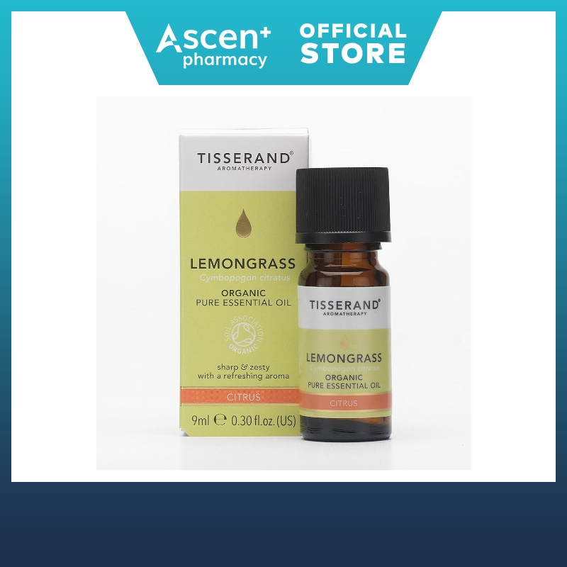 TISSERAND Lemongrass Organic Pure Essential Oil [9ml]