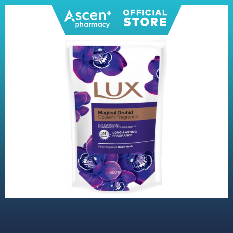 LUX Shower Cream Refill [600ml] Magical Orchid