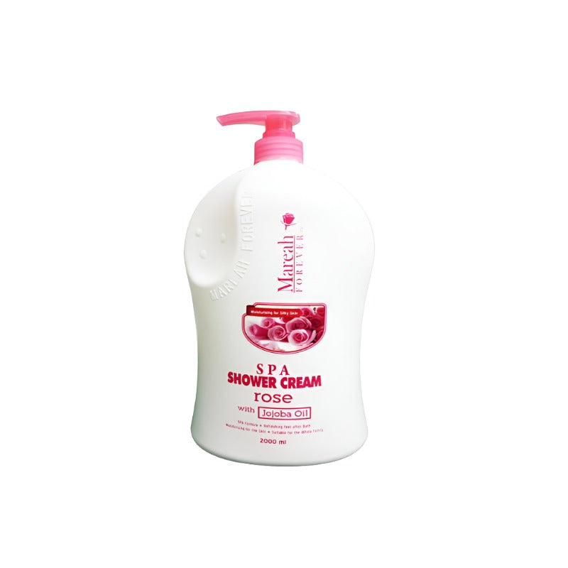 Mareah Spa Shower Cream With Pump 2l Rose Hips