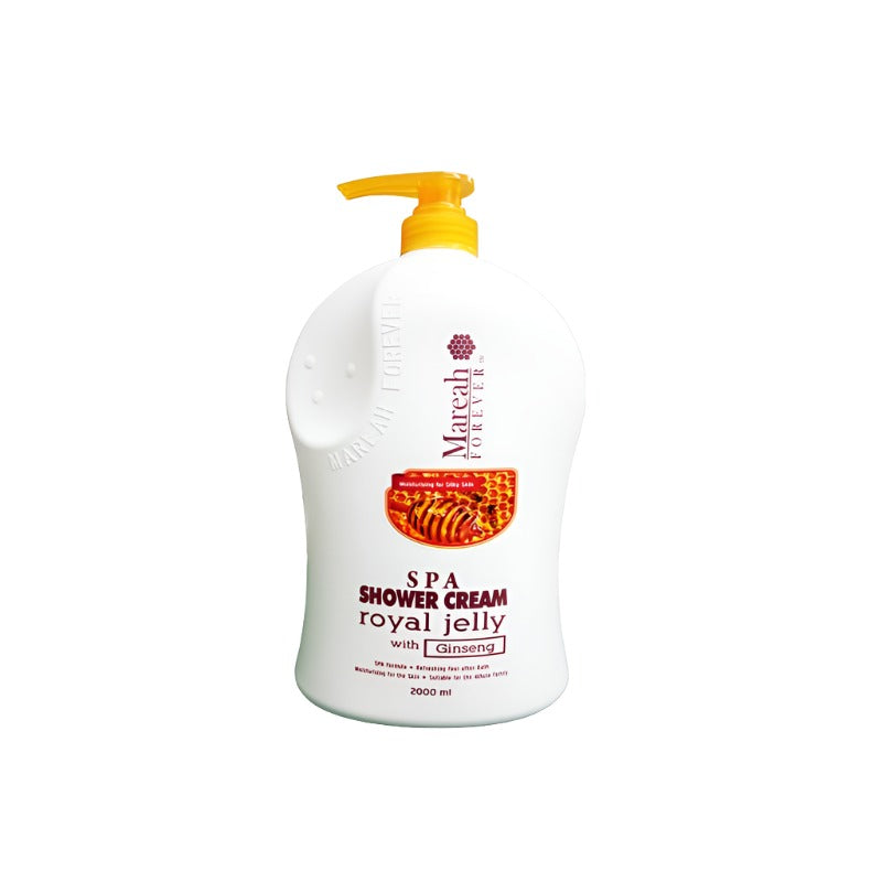 Mareah Spa Shower Cream With Pump 2l Royal Jelly