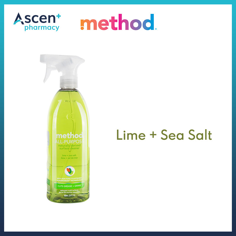 METHOD All Purpose Cleaning Spray [828ml] Lime + Sea Salt