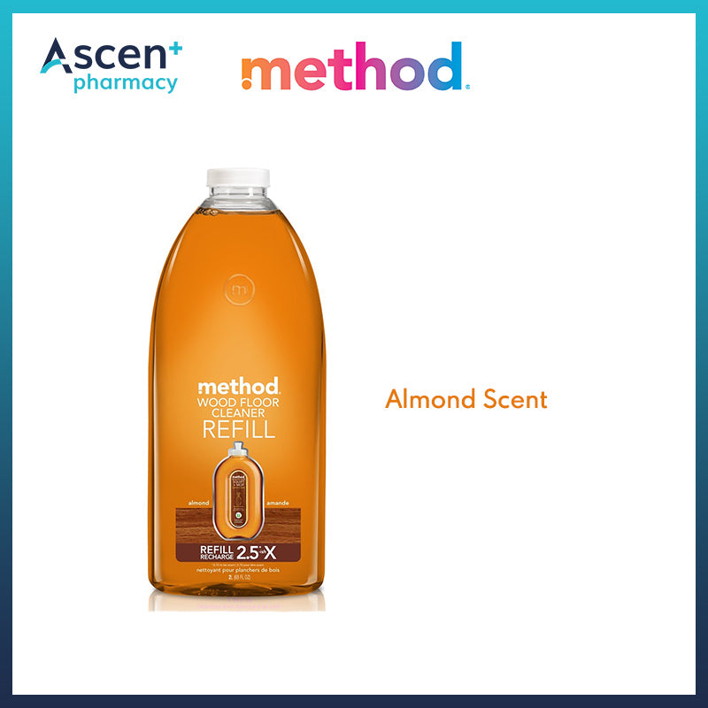 METHOD Wood Floor Cleaner Refill (Almond Scent) [2L]