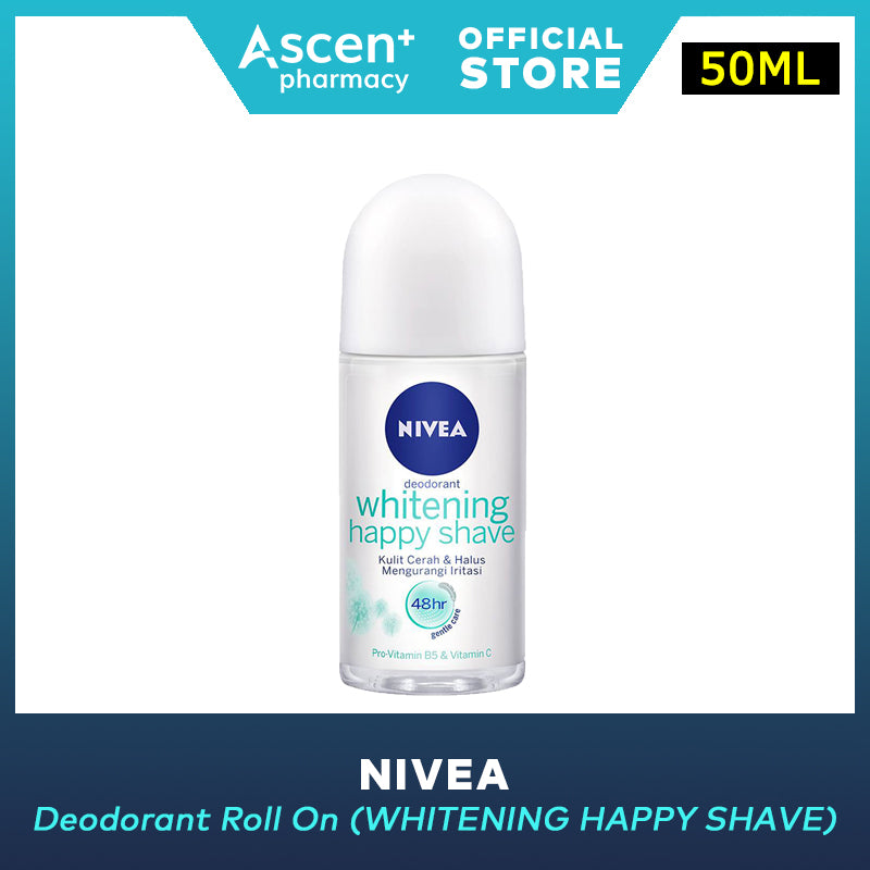 NIVEA Deodorant Roll On (Women) [50ml] Whitening