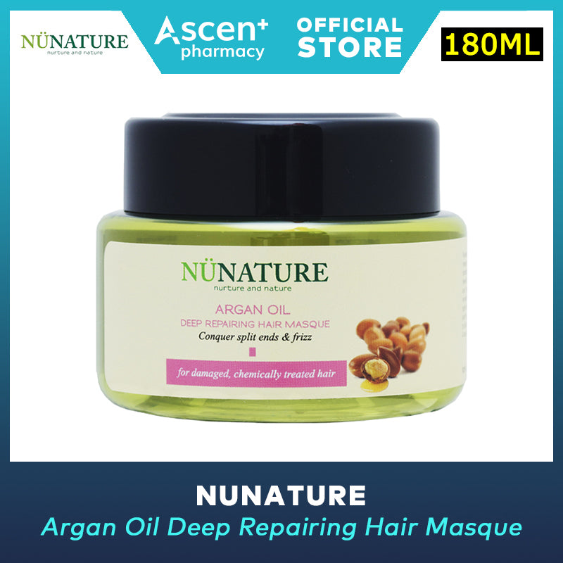 NUNATURE Hair Masque (Argan Oil Deep Repairing) [180ml]