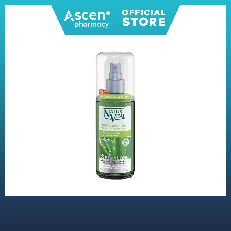 NATURVITAL Sensitive Aloe Vera Leave-In Conditioner Spray [200ml]