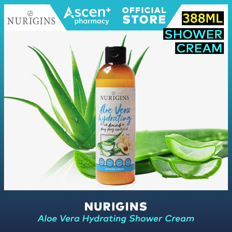 NURIGINS Shower Cream [388ml] Aloe era Hydrating