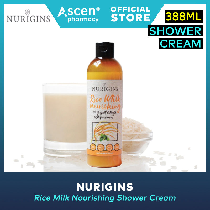 NURIGINS Shower Cream [388ml] Rice Milk Nourishing