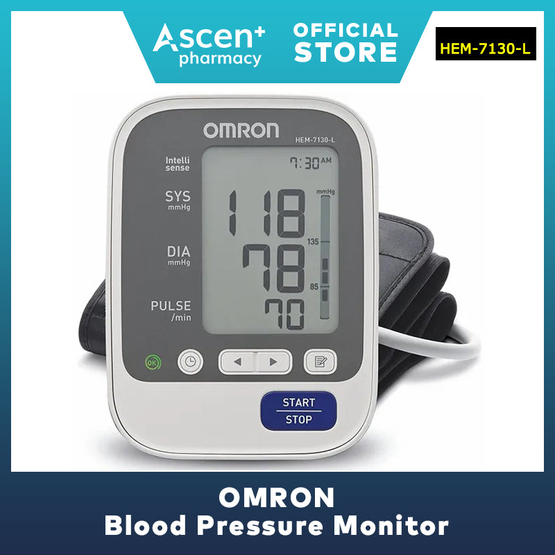 OMRON Blood Pressure Monitor [HEM-7130-L]