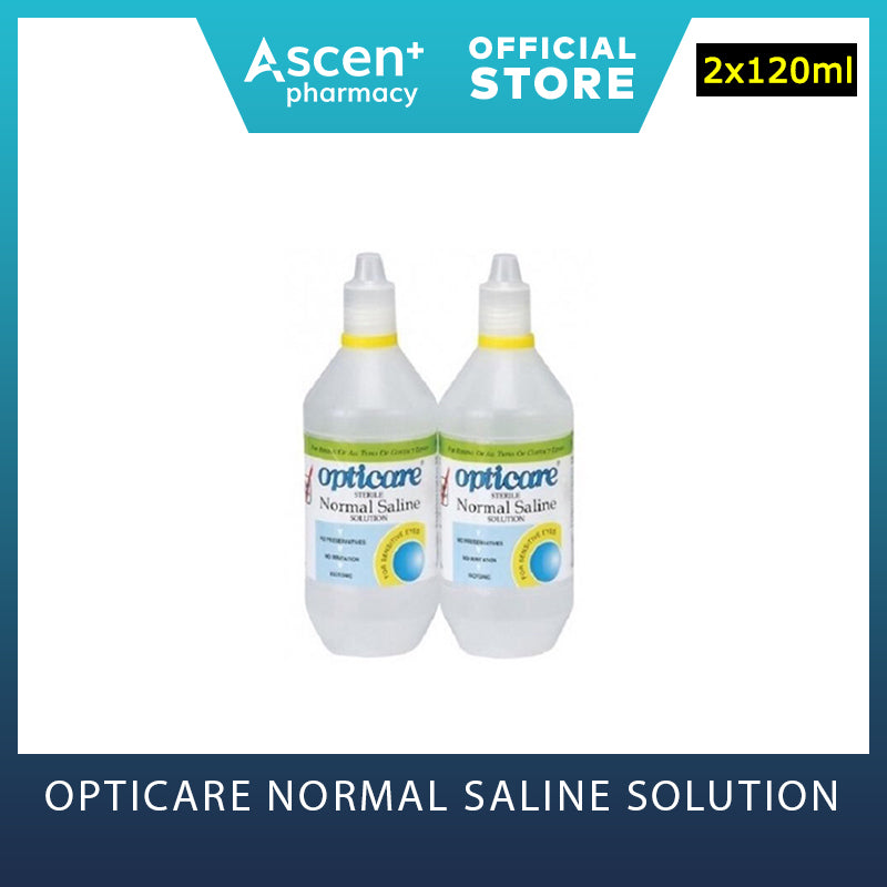 OPTICARE Normal Saline [2x120ml]