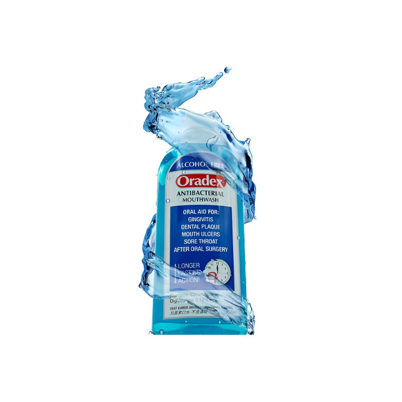 ORADEX Antibacterial Mouth Wash [750ml/400ml]