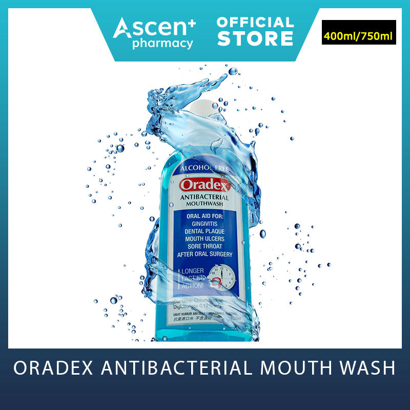 ORADEX Antibacterial Mouth Wash [750ml]