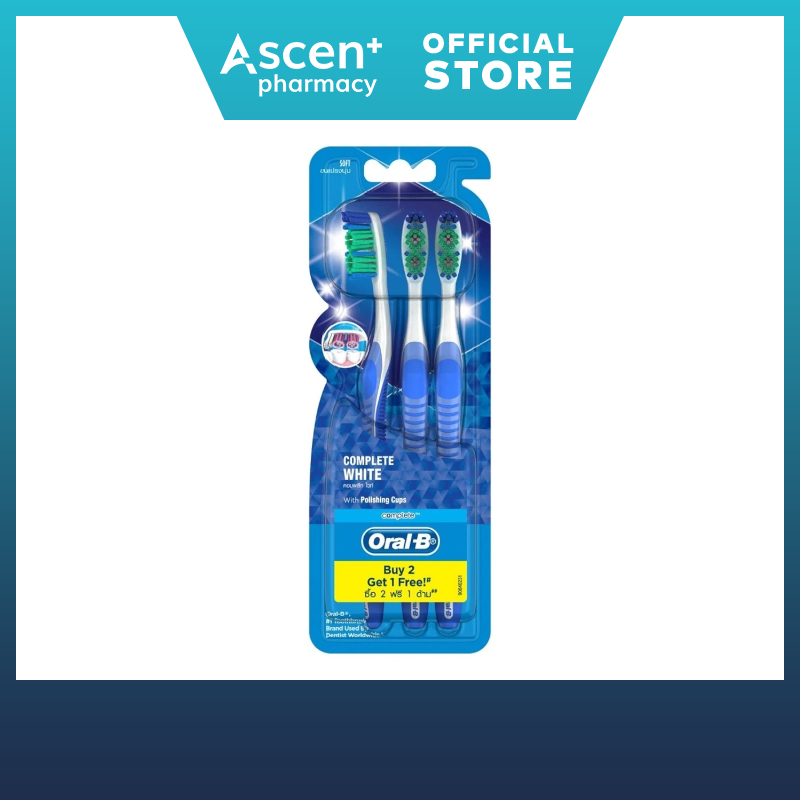 Oral B Complete Whitening Toothbrush [3s]