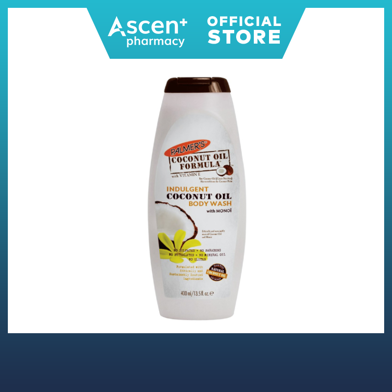 PALMER’S Coconut Oil Formula with Vitamin E Indulgent Coconut Body Wash [400ml]