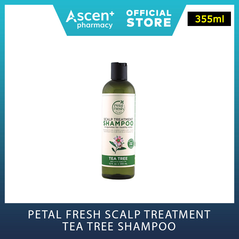 PETAL FRESH Scalp Treatment Tea Tree Shampoo/Conditioner [355ml]