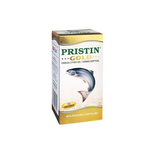 Pristin Gold Omega-3 Fish Oil Softgel [1200mg]