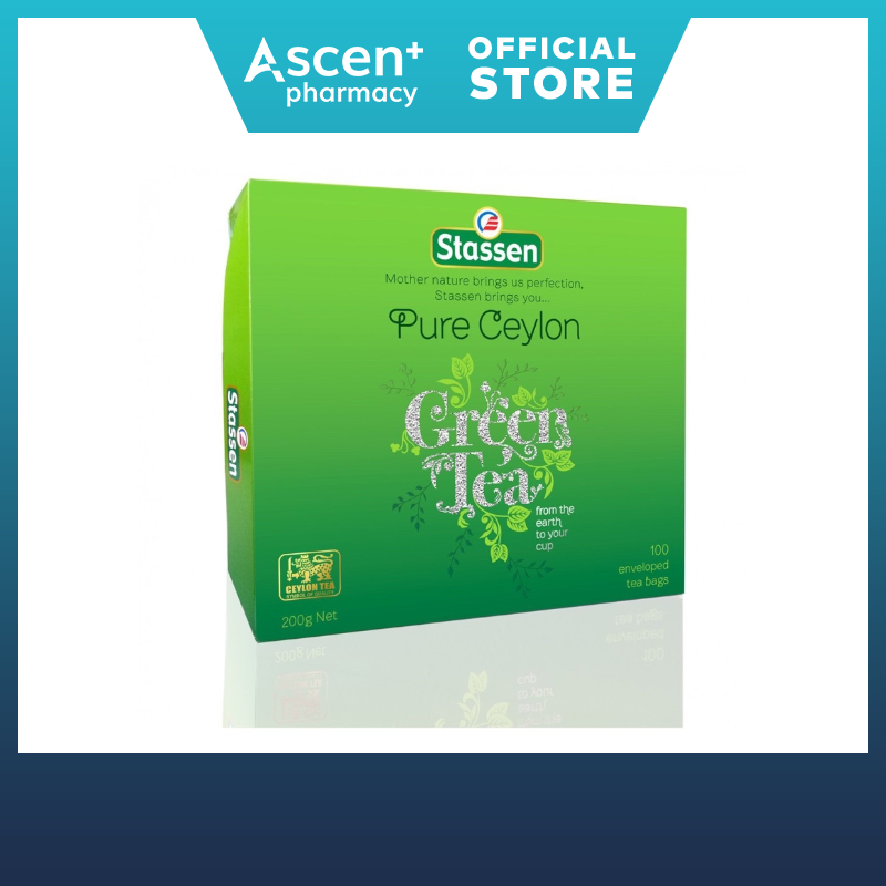 STASSEN Pure Ceylon Green Tea [200g x 100s]