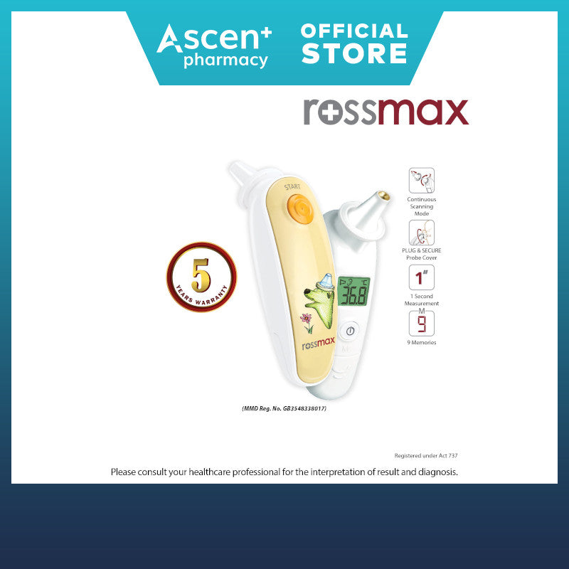 Rossmax Thermometer Ear Qutie RA 600