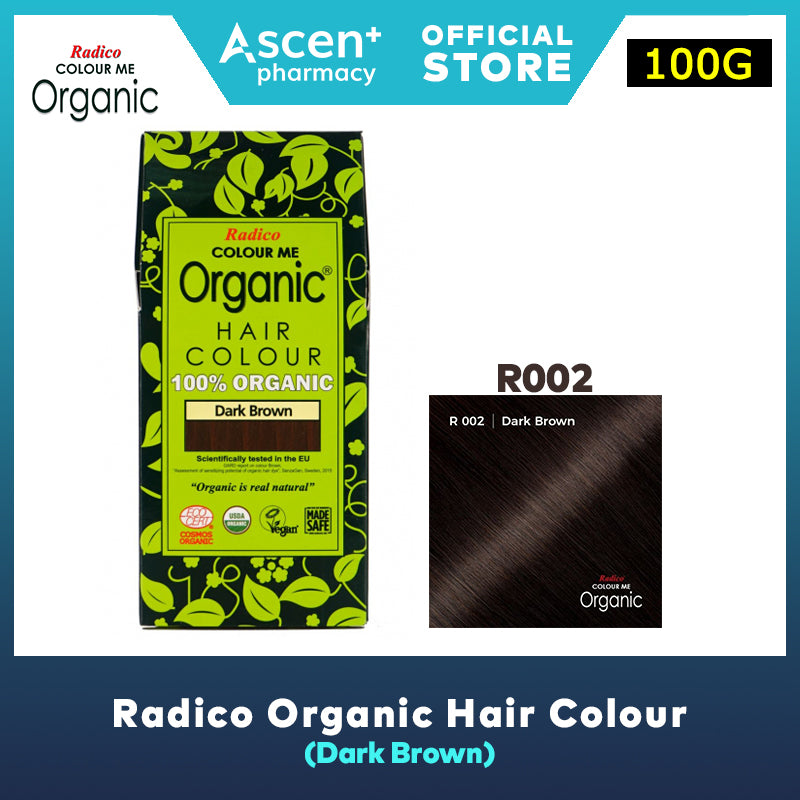 RADICO Organic Hair Colour [100g] - Dark Brown
