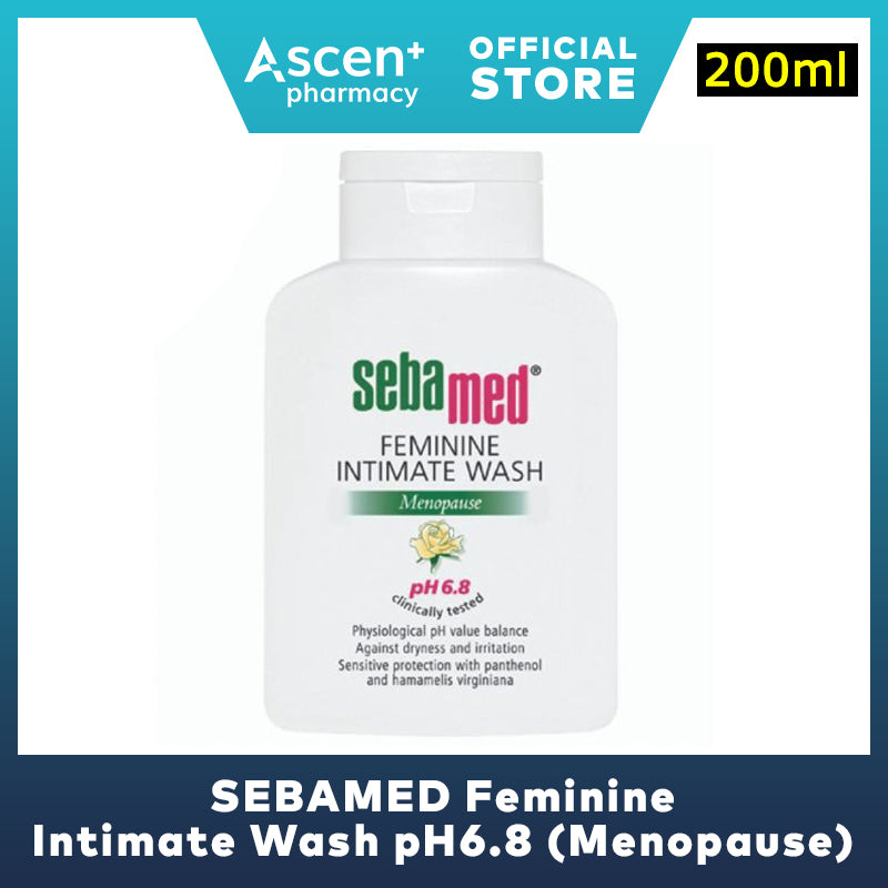 SEBAMED Feminine Intimate Wash pH6.8 (Menopause) [200ml]