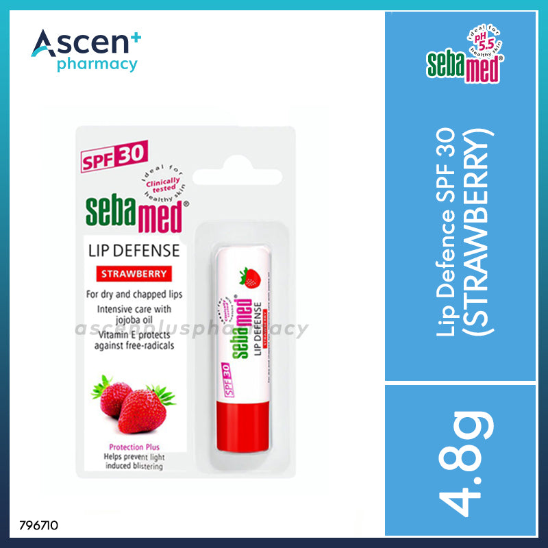 SEBAMED Lip Defence SPF 30 [4.8g] - Strawberry