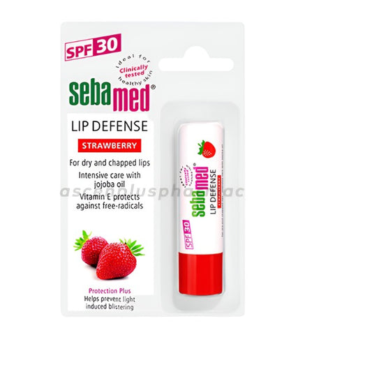 SEBAMED Lip Defence SPF 30 [4.8g] - Strawberry