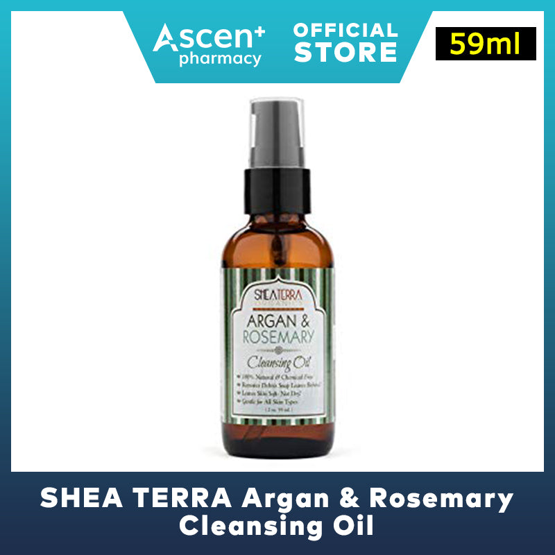 SHEA TERRA Argan & Rosemary Cleansing Oil [59ml]