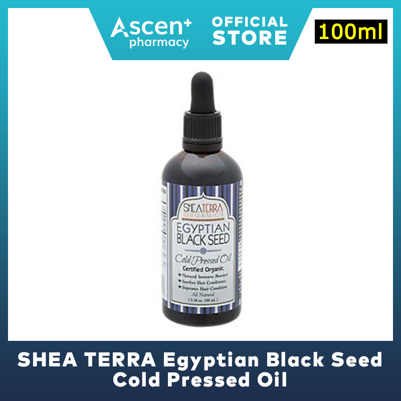 SHEA TERRA Egyptian Black Seed Cold Pressed Oil [100ml]