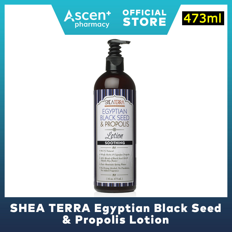 SHEA TERRA Egyptian Black Seed & Propolis Lotion [473ml]