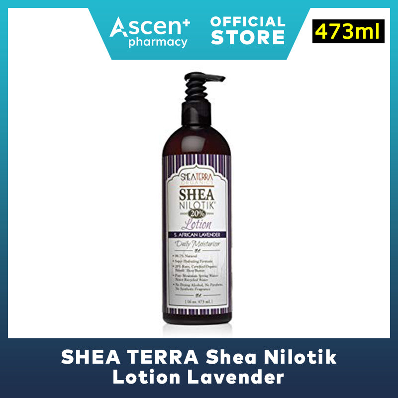 SHEA TERRA Shea Nilotik Lotion Lavender [473ml]