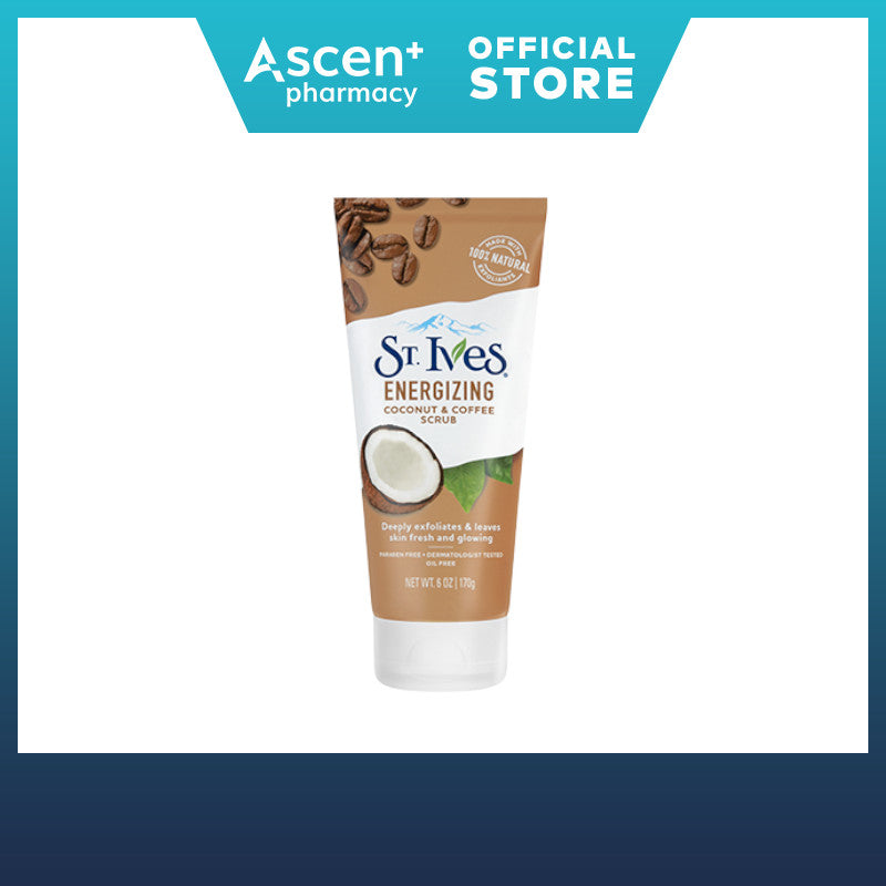 ST.IVES Energizing Coconut & Coffee Face Scrub [170g]